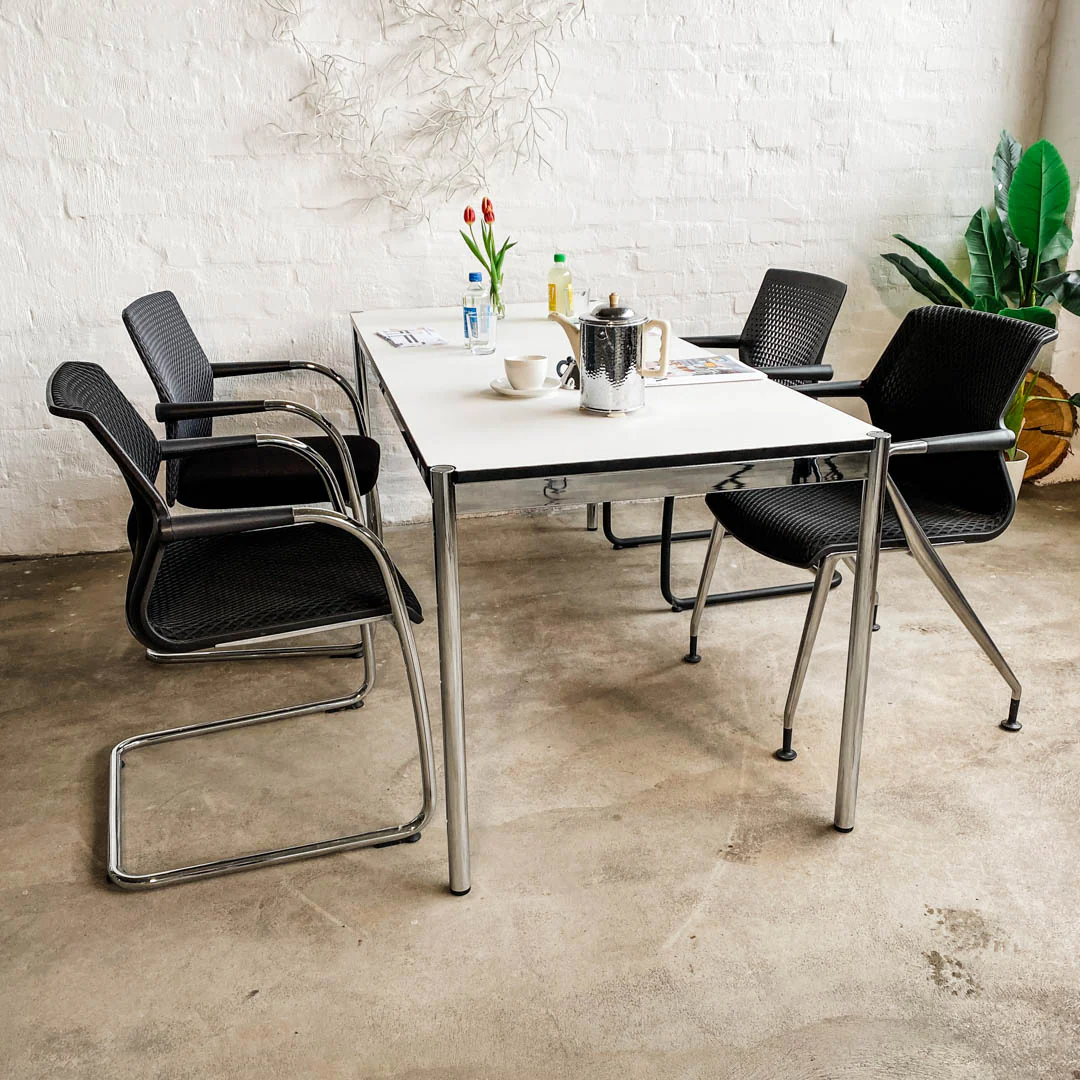 USM Haller - Fenix - Tisch - weiß - 175 x 75 cm - gebrauchte TOP Qualität - Image 4
